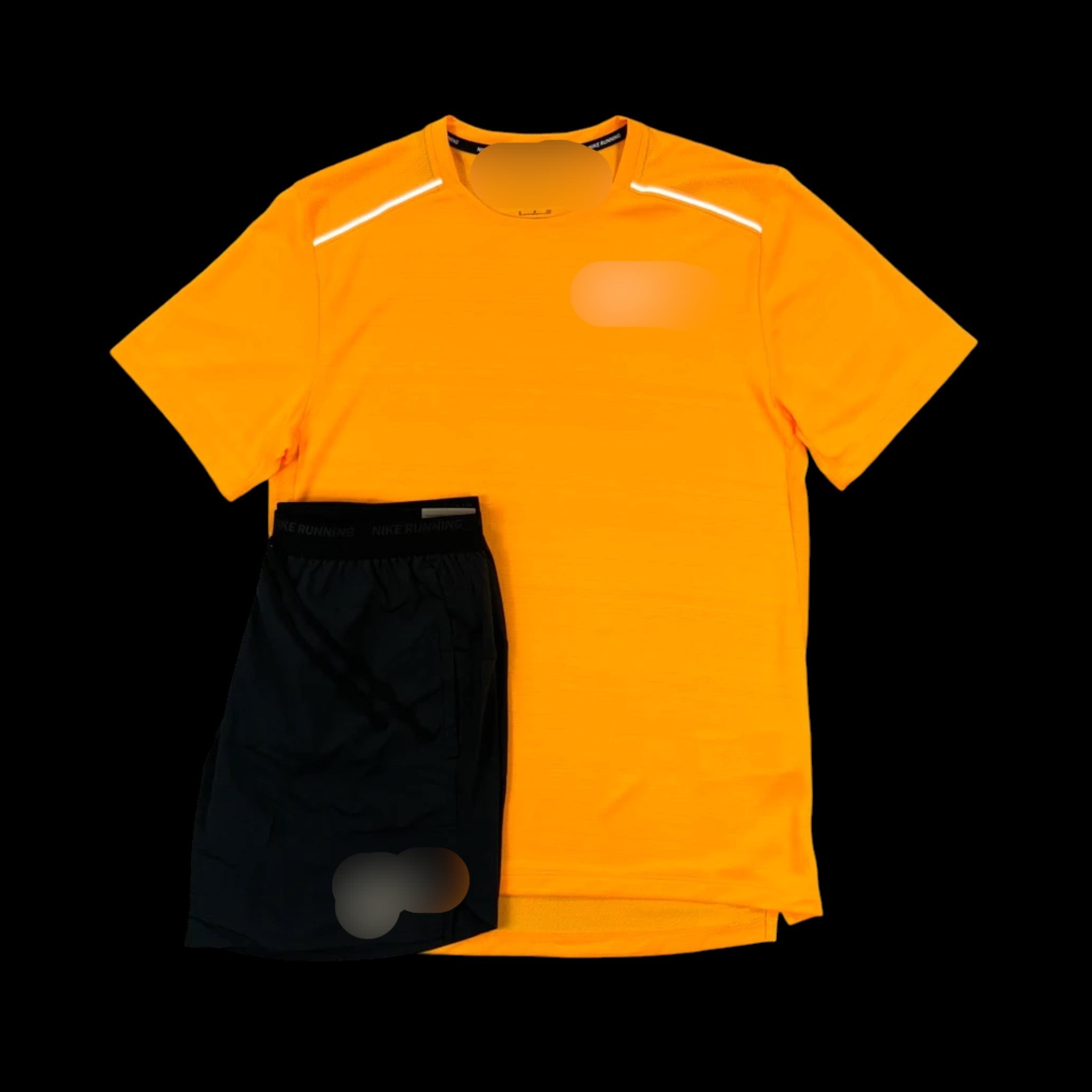 Ensemble miler 1.0 orange / noir